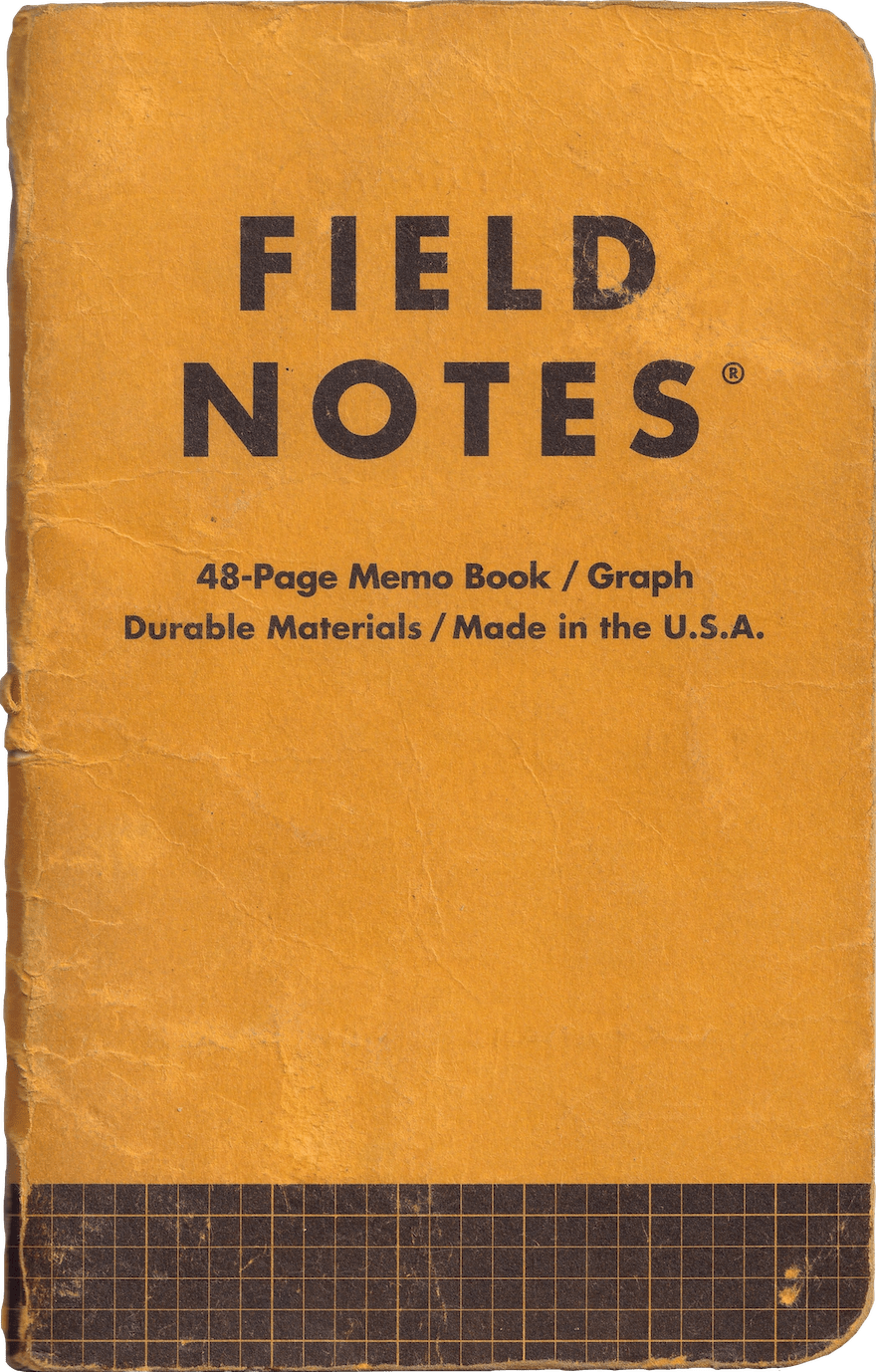 Cover of notebook #1.